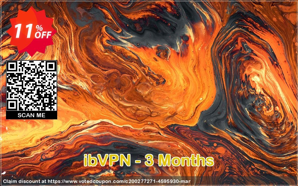 ibVPN - 3 Months Coupon, discount ibVPN - 3 Months Stunning discount code 2024. Promotion: Stunning discount code of ibVPN - 3 Months 2024