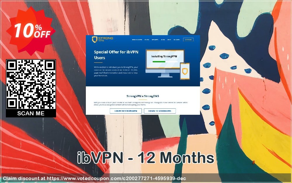 ibVPN - 12 Months Coupon, discount ibVPN - 12 Months Marvelous discounts code 2023. Promotion: Marvelous discounts code of ibVPN - 12 Months 2023
