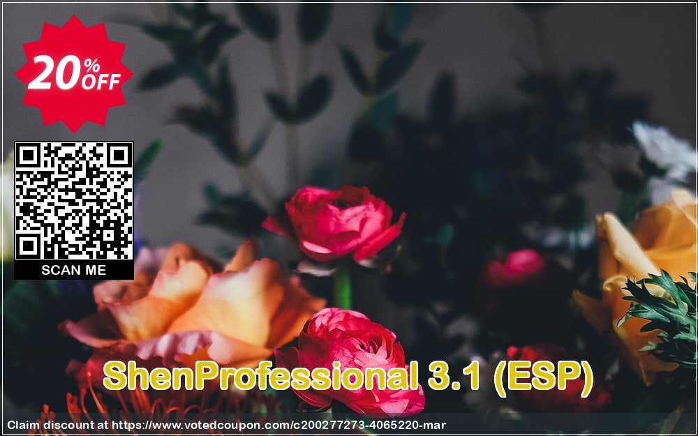 ShenProfessional 3.1, ESP  Coupon, discount ShenProfessional 3.1 (ESP) Best discounts code 2024. Promotion: Best discounts code of ShenProfessional 3.1 (ESP) 2024