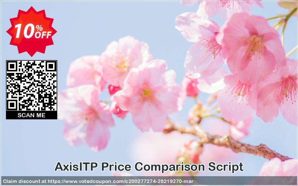 AxisITP Price Comparison Script Coupon, discount AxisITP Pcs + CAMS. Promotion: Special discount code of AxisITP Price Comparison Script 2024