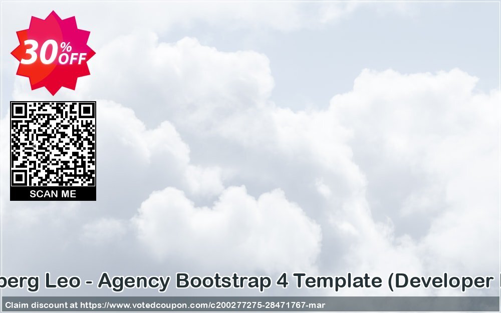 Themesberg Leo - Agency Bootstrap 4 Template, Developer Plan 