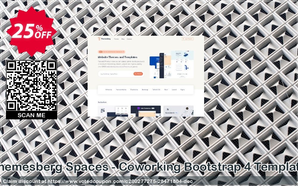 Themesberg Spaces - Coworking Bootstrap 4 Template Coupon, discount Spaces - Coworking Bootstrap 4 Template (Personal License) Awful discounts code 2023. Promotion: Awful discounts code of Spaces - Coworking Bootstrap 4 Template (Personal License) 2023