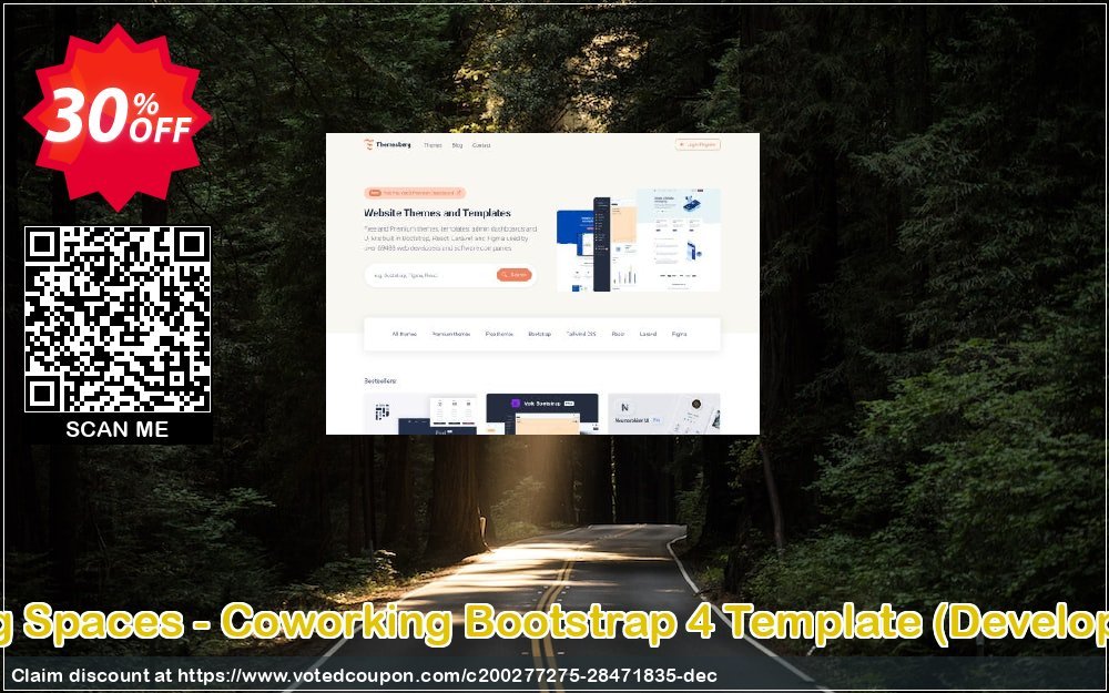 Themesberg Spaces - Coworking Bootstrap 4 Template, Developer Plan  Coupon, discount Spaces - Coworking Bootstrap 4 Template (Developer License) Awesome deals code 2024. Promotion: Awesome deals code of Spaces - Coworking Bootstrap 4 Template (Developer License) 2024