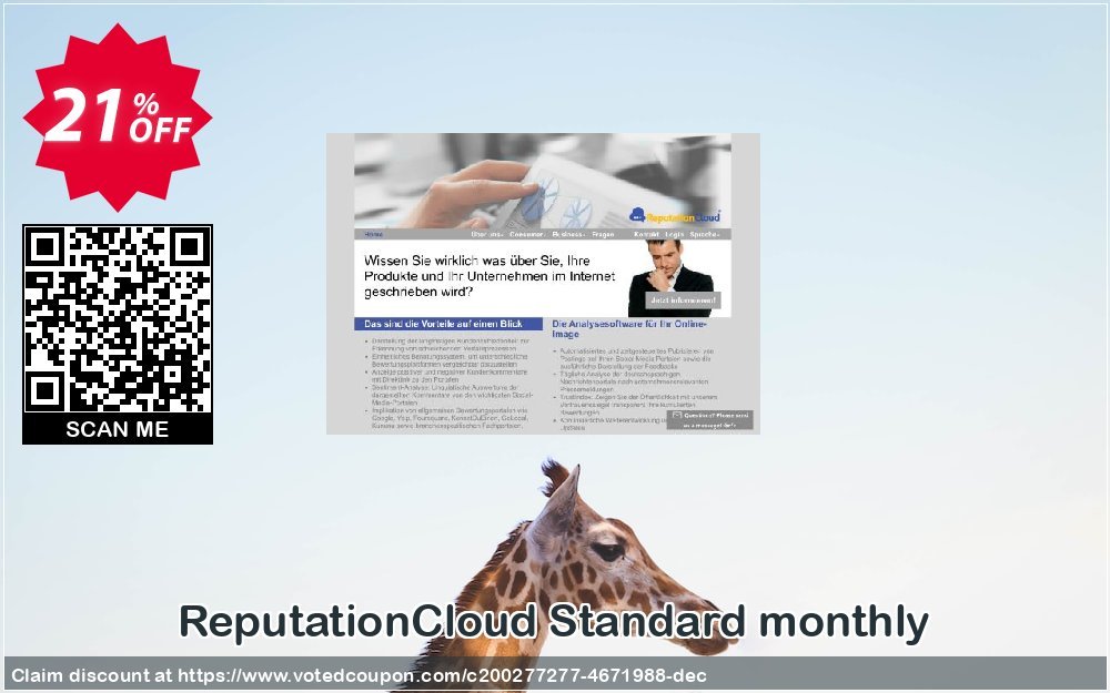 ReputationCloud Standard monthly Coupon, discount ReputationCloud Standard monthly Stunning offer code 2024. Promotion: Wonderful sales code of ReputationCloud Standard monthly 2024