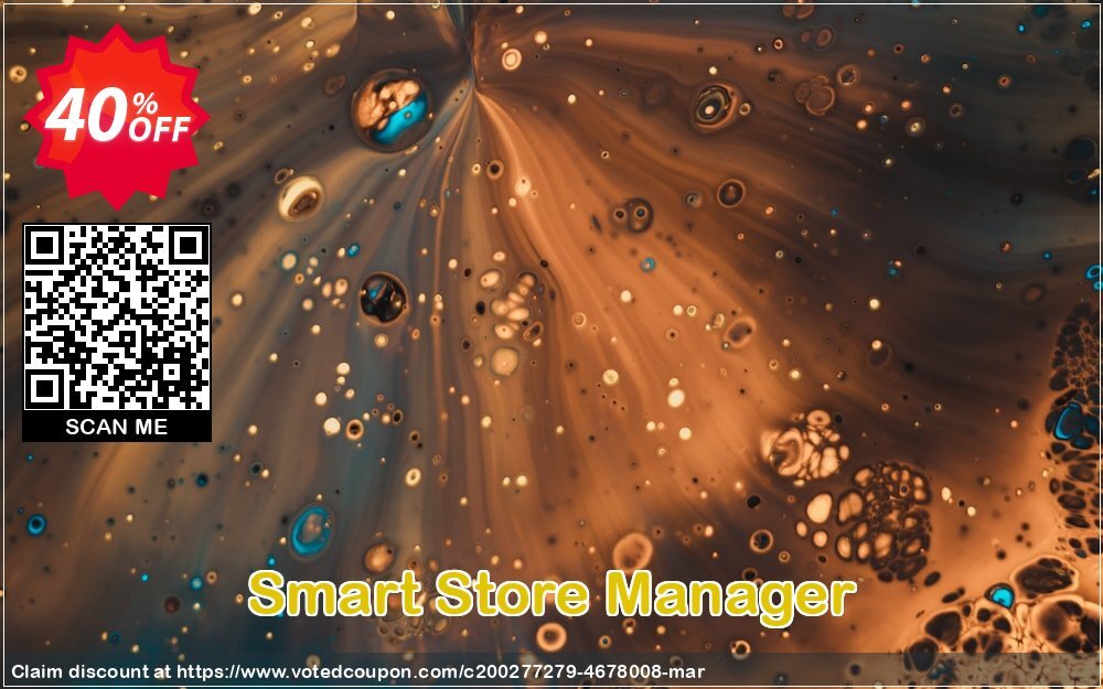 Smart Store Manager Coupon, discount Smart Store Manager Hottest offer code 2025. Promotion: Best sales code of Smart Store Manager 2024