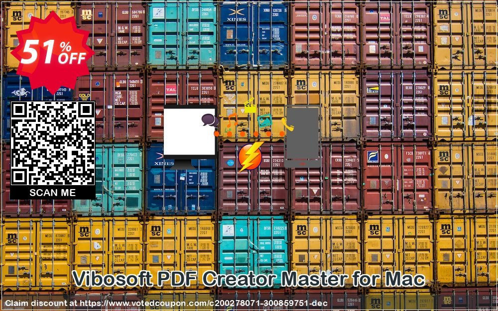 Vibosoft PDF Creator Master for MAC Coupon, discount Coupon code Vibosoft PDF Creator Master for Mac. Promotion: Vibosoft PDF Creator Master for Mac offer from Vibosoft Studio
