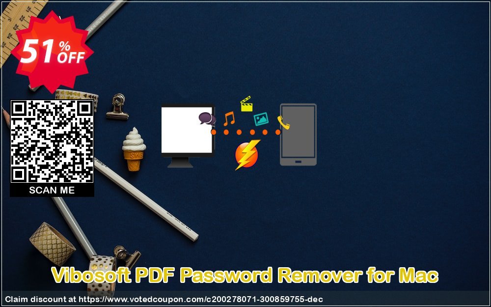 Vibosoft PDF Password Remover for MAC Coupon Code May 2024, 51% OFF - VotedCoupon