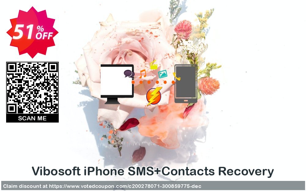 Vibosoft iPhone SMS+Contacts Recovery Coupon Code Apr 2024, 51% OFF - VotedCoupon