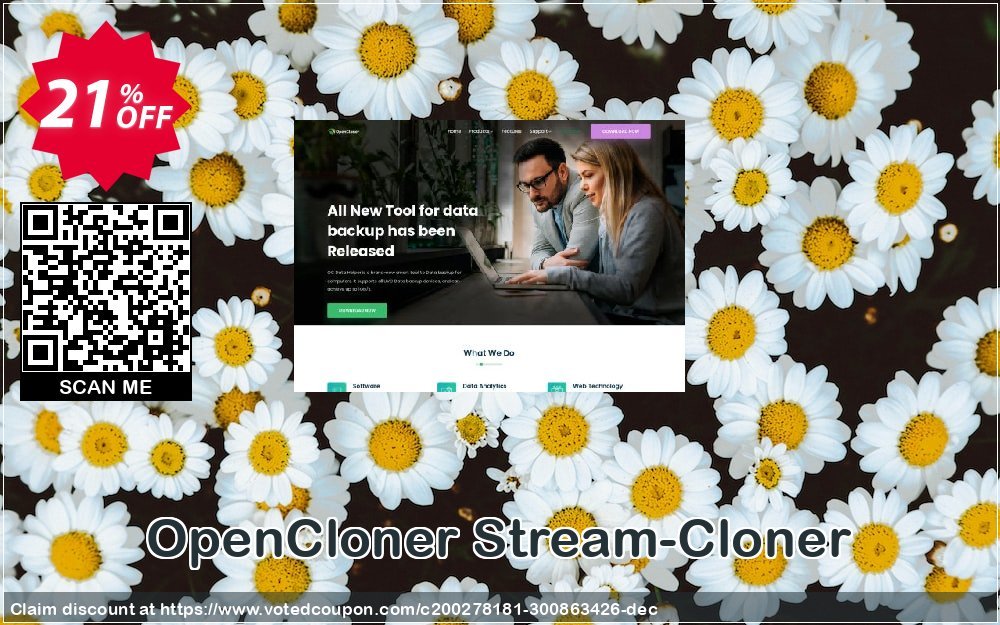 OpenCloner Stream-Cloner Coupon, discount Coupon code OpenCloner - Stream-Cloner. Promotion: OpenCloner - Stream-Cloner offer from OpenCloner