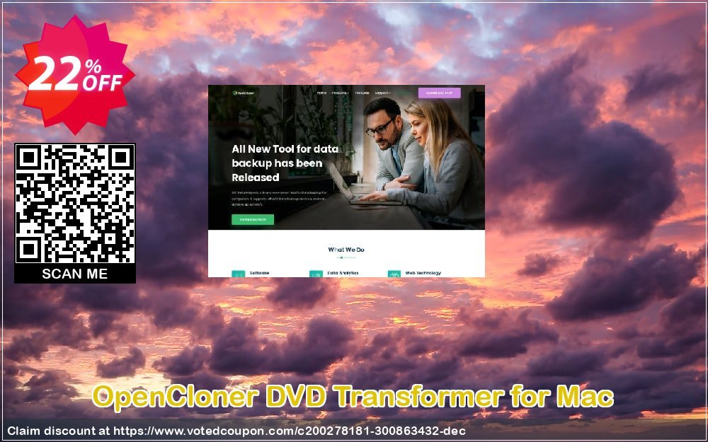 OpenCloner DVD Transformer for MAC Coupon, discount Coupon code Open DVD Transformer for Mac. Promotion: Open DVD Transformer for Mac offer from OpenCloner