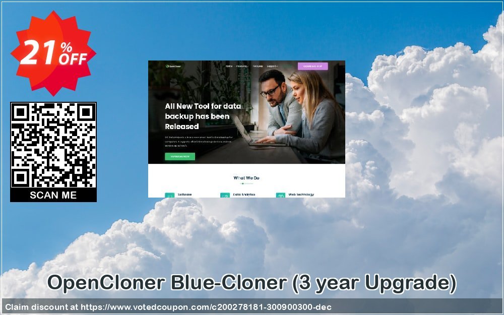 OpenCloner Blue-Cloner, 3 year Upgrade  Coupon Code May 2024, 21% OFF - VotedCoupon