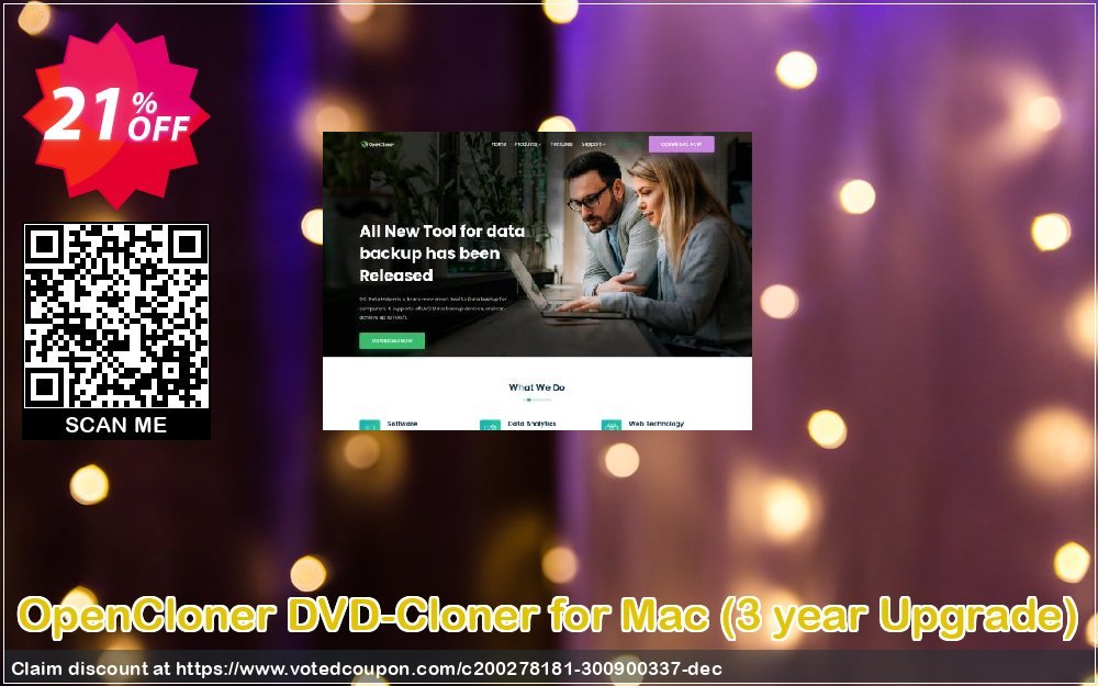 OpenCloner DVD-Cloner for MAC, 3 year Upgrade  Coupon Code May 2024, 21% OFF - VotedCoupon