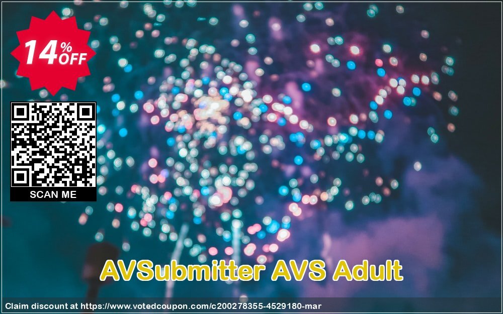 AVSubmitter AVS Adult Coupon Code May 2024, 14% OFF - VotedCoupon