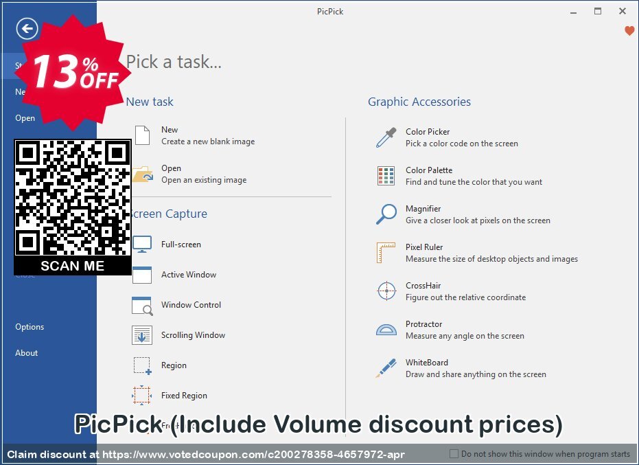 PicPick, Include Volume discount prices Coupon, discount PicPick for Professionals Amazing promotions code 2025. Promotion: Amazing promotions code of PicPick for Professionals 2024