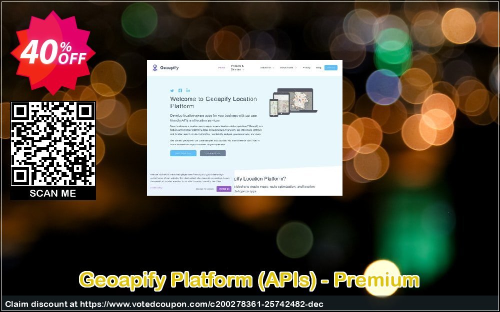 Geoapify Platform, APIs - Premium Coupon, discount Geoapify Platform (APIs) - Premium Marvelous discounts code 2023. Promotion: Marvelous discounts code of Geoapify Platform (APIs) - Premium 2023