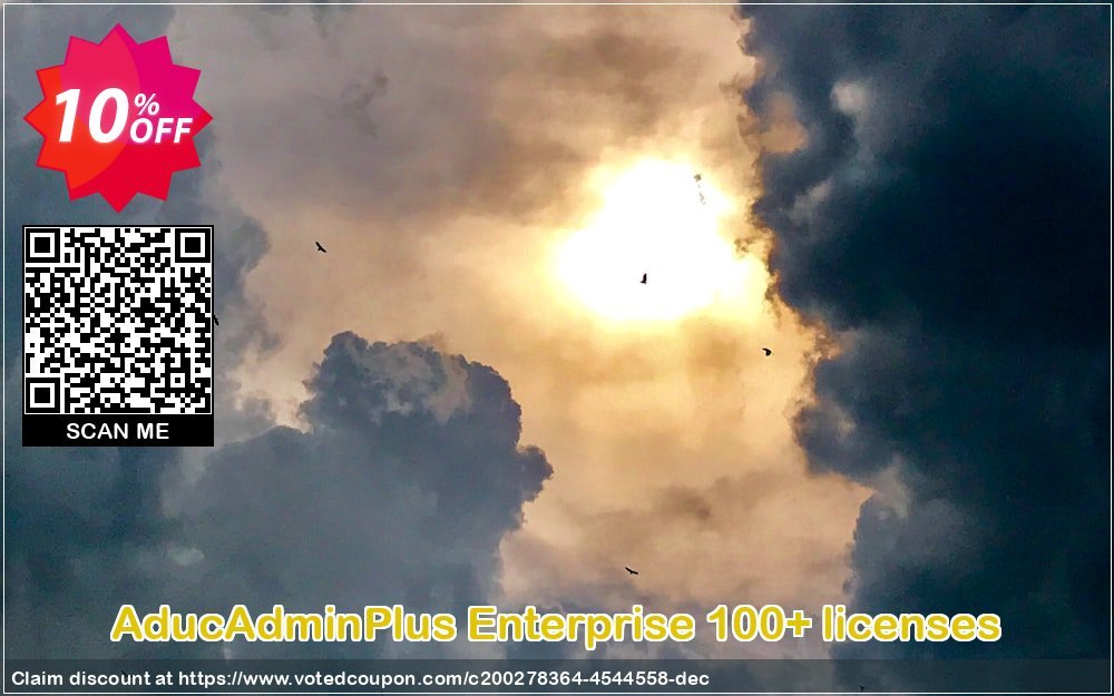 AducAdminPlus Enterprise 100+ Plans Coupon, discount AducAdminPlus Enterprise 100+ licenses (call for more info) Amazing sales code 2024. Promotion: Amazing sales code of AducAdminPlus Enterprise 100+ licenses (call for more info) 2024