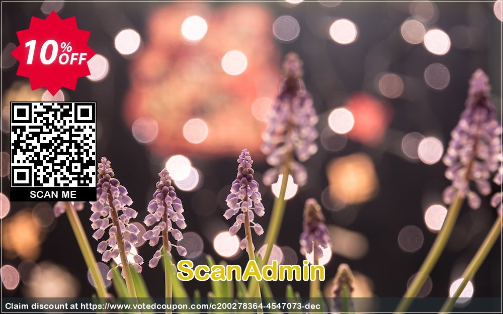ScanAdmin Coupon, discount ScanAdmin Wonderful offer code 2023. Promotion: Wonderful offer code of ScanAdmin 2023