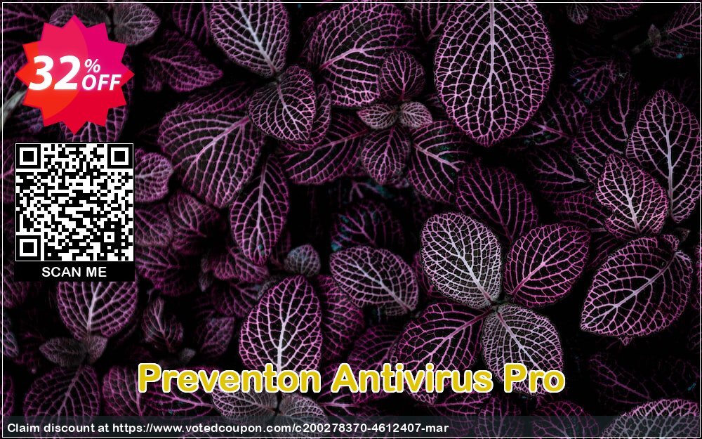 Preventon Antivirus Pro Coupon Code Apr 2024, 32% OFF - VotedCoupon