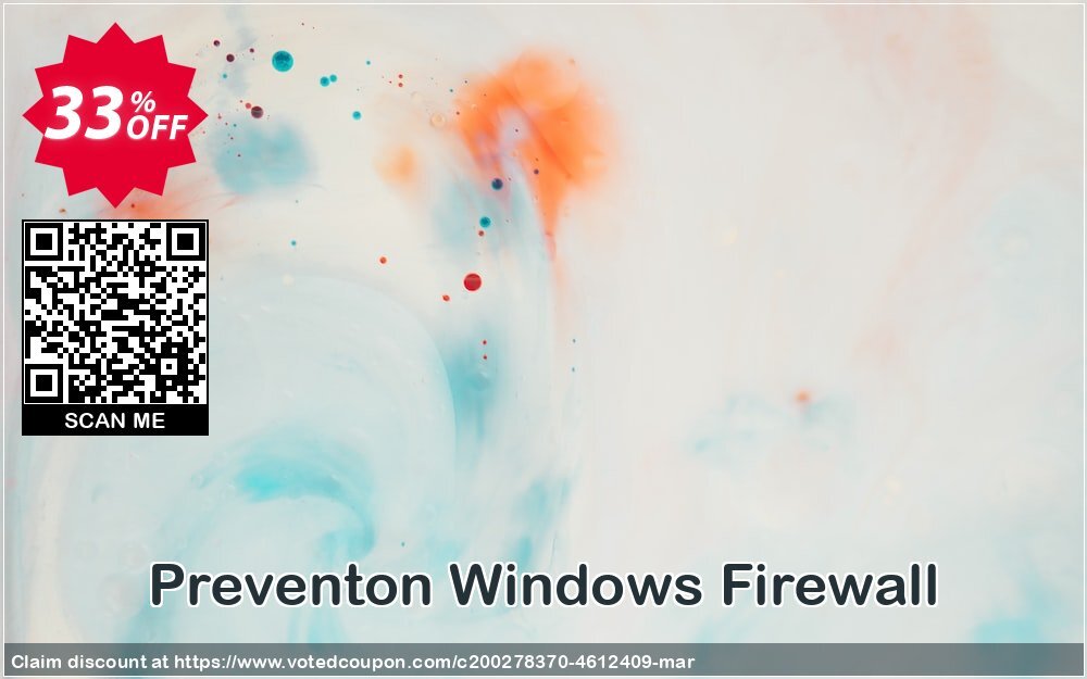 Preventon WINDOWS Firewall Coupon, discount Preventon Windows Firewall Super sales code 2024. Promotion: Best deals code of Preventon Windows Firewall 2024