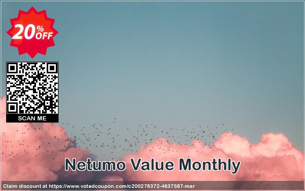 Netumo Value Monthly Coupon Code May 2024, 20% OFF - VotedCoupon