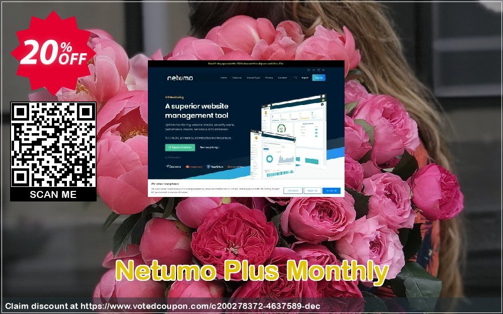 Netumo Plus Monthly Coupon, discount Netumo Plus Monthly Excellent sales code 2023. Promotion: Wondrous offer code of Netumo Plus Monthly 2023