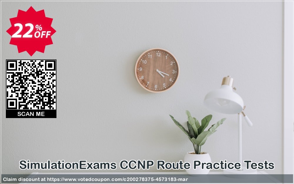 SimulationExams CCNP Route Practice Tests Coupon Code May 2024, 22% OFF - VotedCoupon