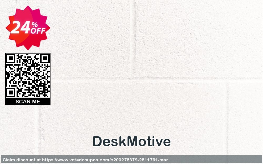 DeskMotive Coupon, discount DeskMotive Amazing promo code 2024. Promotion: Amazing promo code of DeskMotive 2024