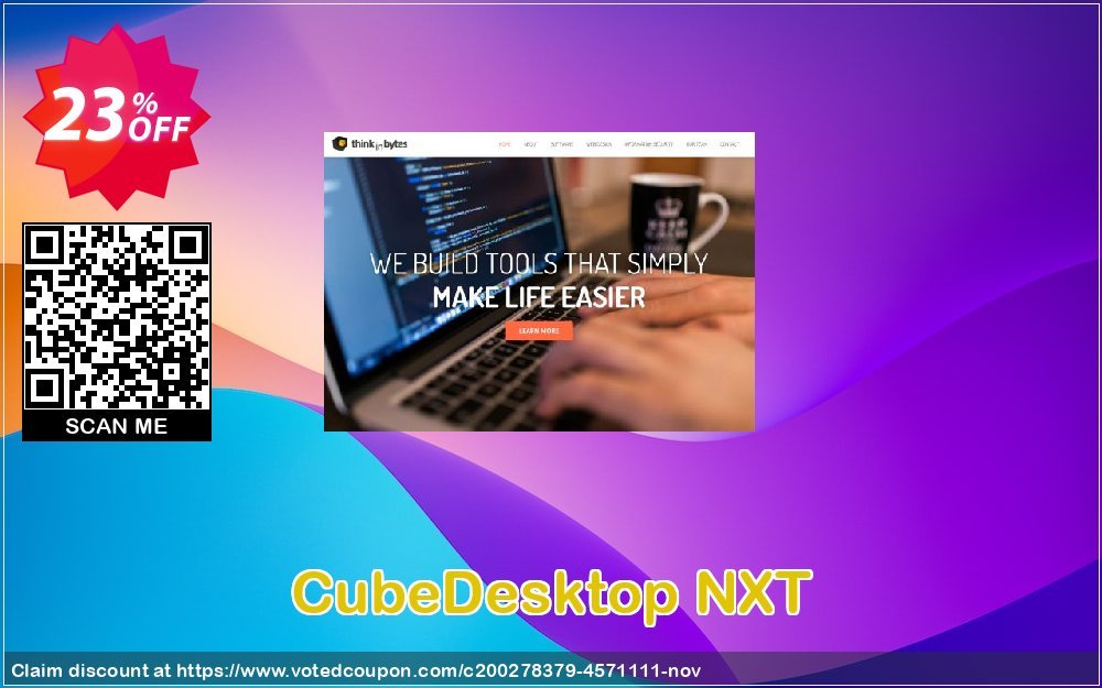 CubeDesktop NXT Coupon, discount CubeDesktop NXT Staggering offer code 2024. Promotion: Staggering offer code of CubeDesktop NXT 2024