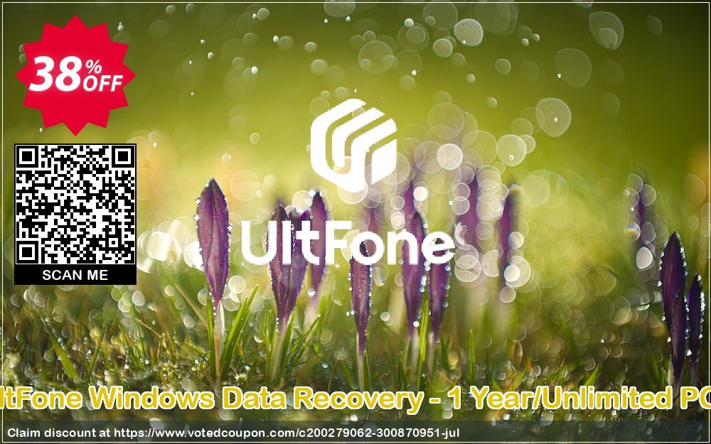 UltFone WINDOWS Data Recovery - Yearly/Unlimited PCs Coupon Code May 2024, 30% OFF - VotedCoupon