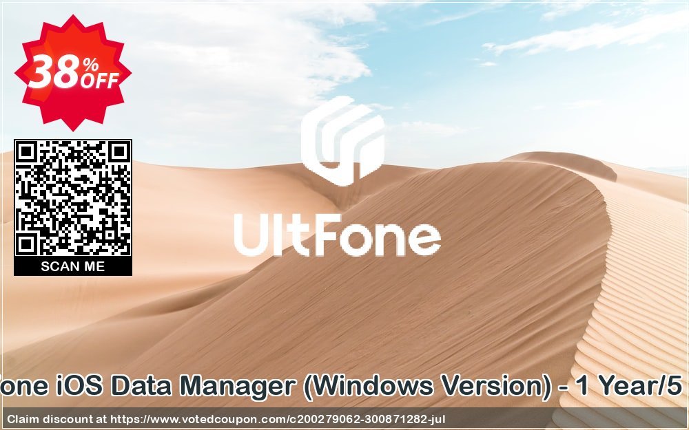 UltFone iOS Data Manager, WINDOWS Version - Yearly/5 PCs Coupon Code May 2024, 30% OFF - VotedCoupon