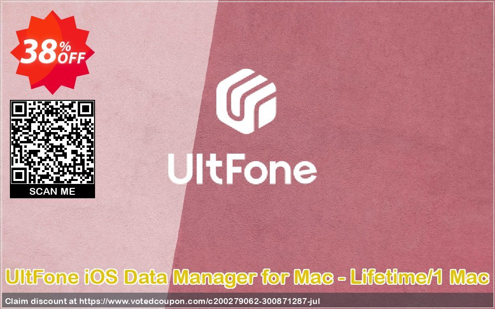 UltFone iOS Data Manager for MAC - Lifetime/1 MAC Coupon, discount Coupon code UltFone iOS Data Manager for Mac - Lifetime/1 Mac. Promotion: UltFone iOS Data Manager for Mac - Lifetime/1 Mac offer from UltFone