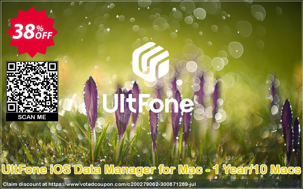 UltFone iOS Data Manager for MAC - Yearly/10 MACs Coupon Code May 2024, 31% OFF - VotedCoupon