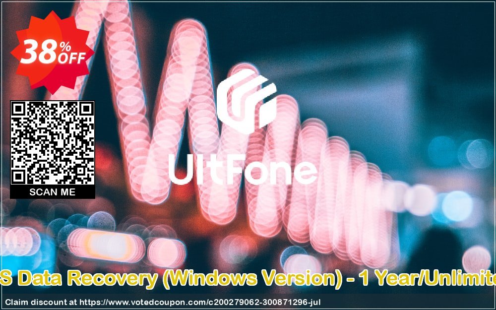 UltFone iOS Data Recovery, WINDOWS Version - Yearly/Unlimited Devices Coupon Code May 2024, 30% OFF - VotedCoupon