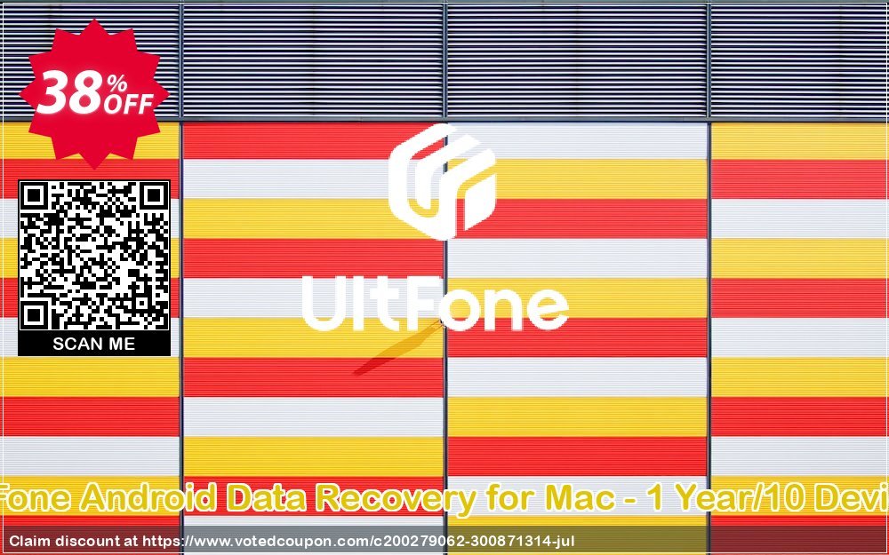 UltFone Android Data Recovery for MAC - Yearly/10 Devices Coupon Code Oct 2023, 30% OFF - VotedCoupon