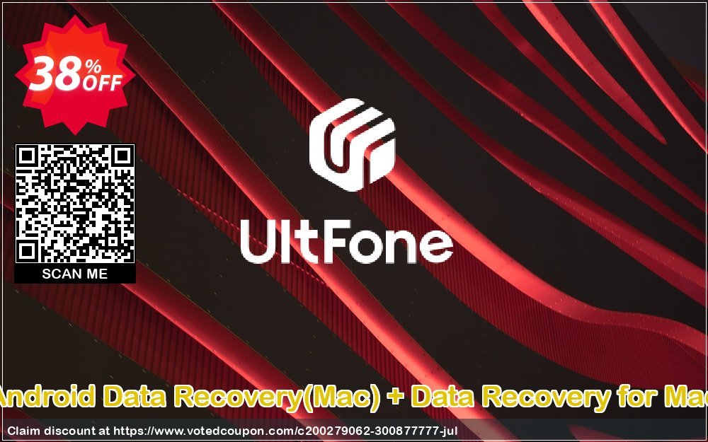 UltFone Android Data Recovery + Data Recovery for MAC Coupon Code May 2024, 31% OFF - VotedCoupon