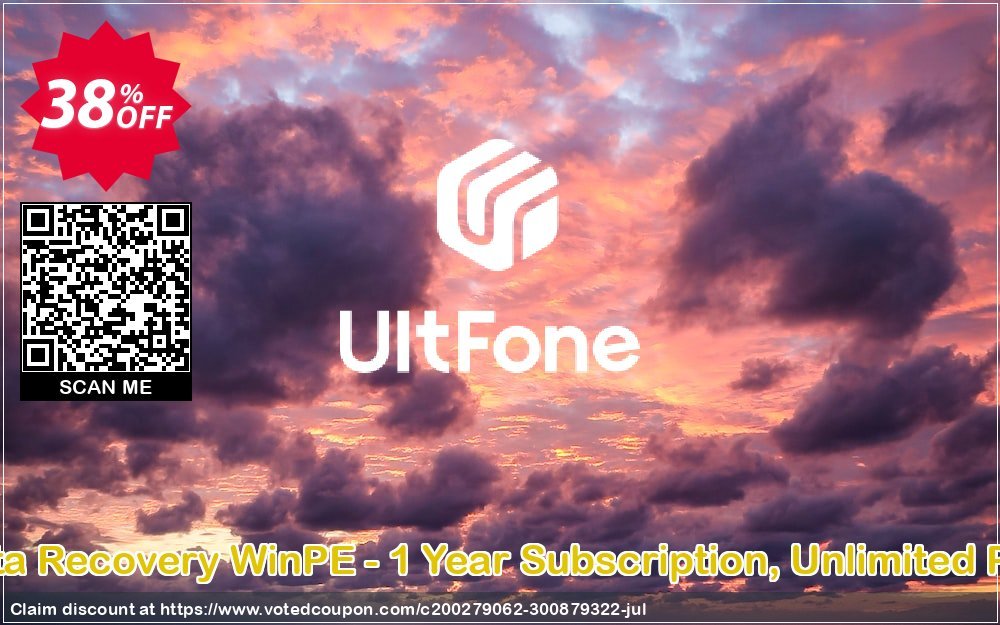 UltFone Data Recovery WinPE - Yearly Subscription, Unlimited PCs Coupon Code Mar 2024, 30% OFF - VotedCoupon
