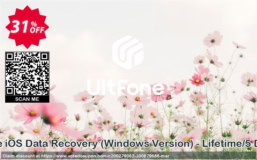 UltFone iOS Data Recovery, WINDOWS Version - Lifetime/5 Devices Coupon, discount Coupon code UltFone iOS Data Recovery (Windows Version) - Lifetime/5 Devices. Promotion: UltFone iOS Data Recovery (Windows Version) - Lifetime/5 Devices offer from UltFone