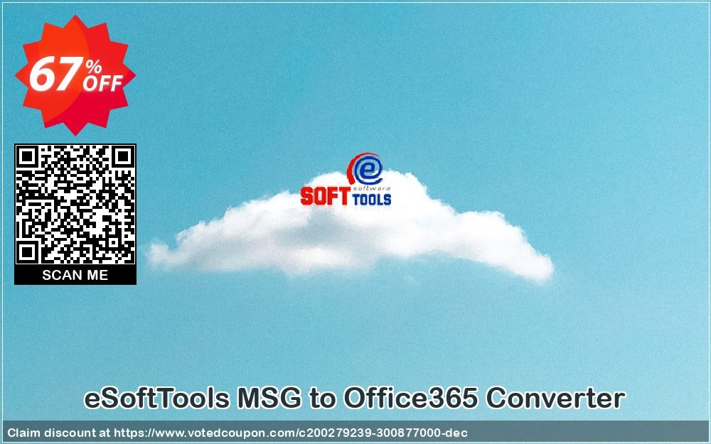 eSoftTools MSG to Office365 Converter Coupon, discount Coupon code eSoftTools MSG to Office365 Converter - Personal License. Promotion: eSoftTools MSG to Office365 Converter - Personal License offer from eSoftTools Software