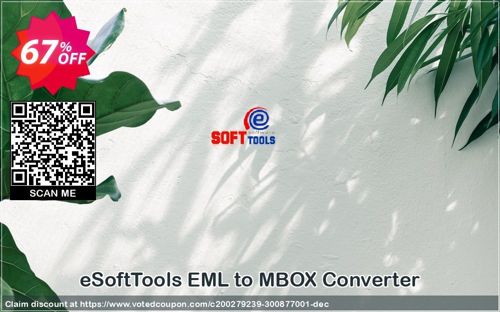 eSoftTools EML to MBOX Converter Coupon, discount Coupon code eSoftTools EML to MBOX Converter - Personal License. Promotion: eSoftTools EML to MBOX Converter - Personal License offer from eSoftTools Software