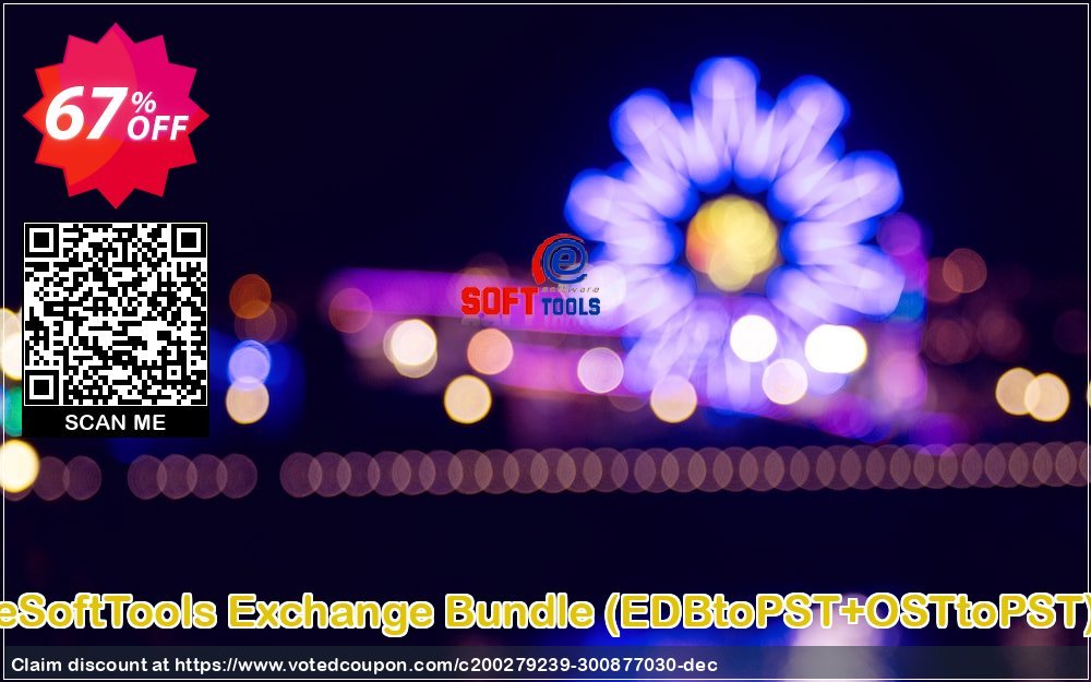 eSoftTools Exchange Bundle, EDBtoPST+OSTtoPST  Coupon, discount Coupon code eSoftTools Exchange Bundle (EDBtoPST+OSTtoPST) - Personal License. Promotion: eSoftTools Exchange Bundle (EDBtoPST+OSTtoPST) - Personal License offer from eSoftTools Software