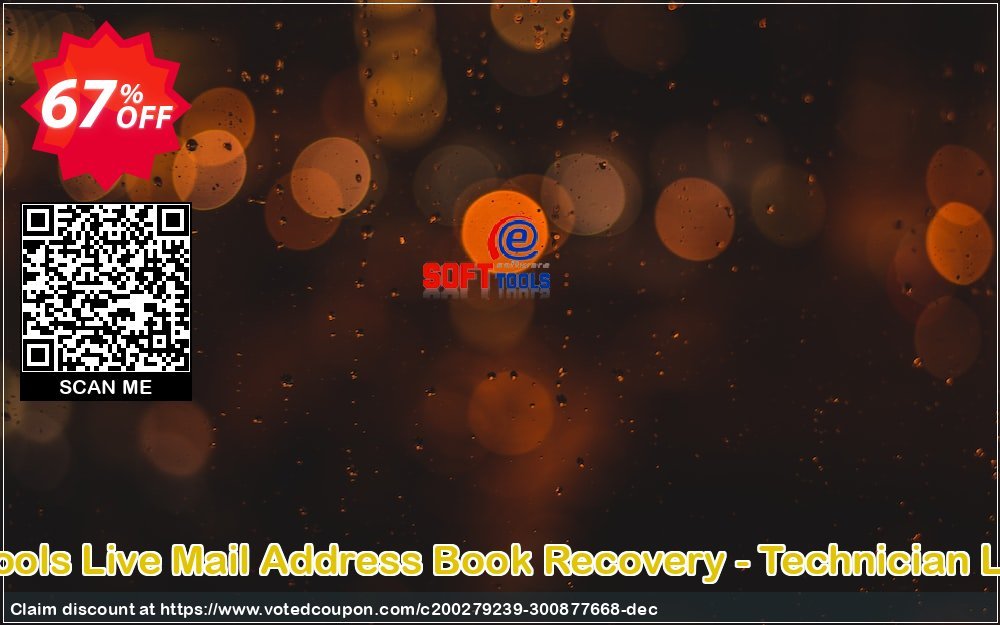 eSoftTools Live Mail Address Book Recovery - Technician Plan Coupon, discount Coupon code eSoftTools Live Mail Address Book Recovery - Technician License. Promotion: eSoftTools Live Mail Address Book Recovery - Technician License offer from eSoftTools Software