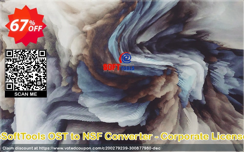 eSoftTools OST to NSF Converter - Corporate Plan Coupon, discount Coupon code eSoftTools OST to NSF Converter - Corporate License. Promotion: eSoftTools OST to NSF Converter - Corporate License offer from eSoftTools Software