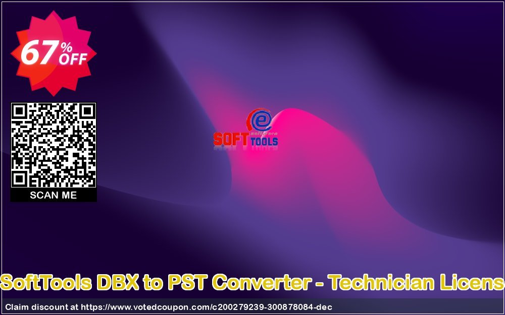 eSoftTools DBX to PST Converter - Technician Plan Coupon, discount Coupon code eSoftTools DBX to PST Converter - Technician License. Promotion: eSoftTools DBX to PST Converter - Technician License offer from eSoftTools Software