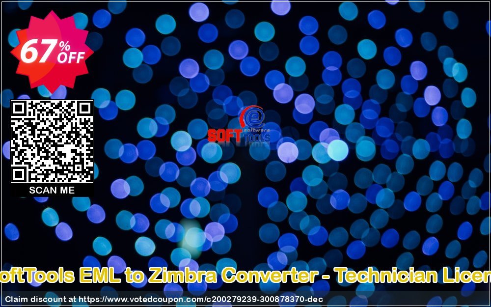 eSoftTools EML to Zimbra Converter - Technician Plan Coupon, discount Coupon code eSoftTools EML to Zimbra Converter - Technician License. Promotion: eSoftTools EML to Zimbra Converter - Technician License offer from eSoftTools Software