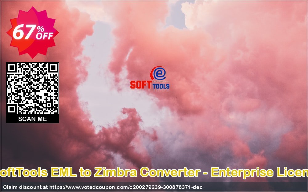 eSoftTools EML to Zimbra Converter - Enterprise Plan Coupon, discount Coupon code eSoftTools EML to Zimbra Converter - Enterprise License. Promotion: eSoftTools EML to Zimbra Converter - Enterprise License offer from eSoftTools Software