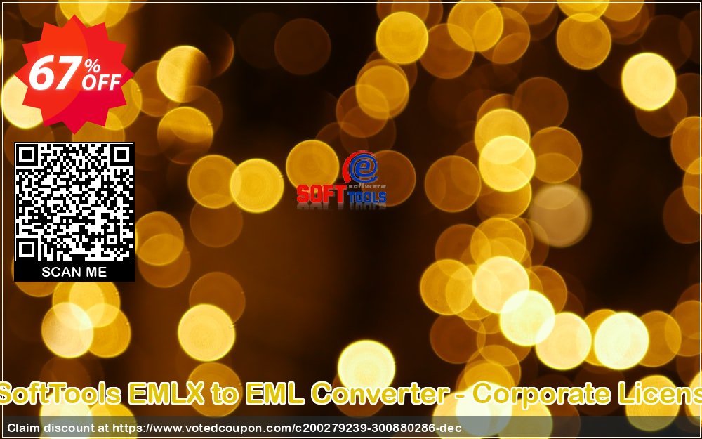 eSoftTools EMLX to EML Converter - Corporate Plan Coupon, discount Coupon code eSoftTools EMLX to EML Converter - Corporate License. Promotion: eSoftTools EMLX to EML Converter - Corporate License offer from eSoftTools Software