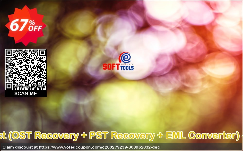 eSoftTools 3 Product, OST Recovery + PST Recovery + EML Converter - Corporate Plan Coupon Code May 2024, 67% OFF - VotedCoupon