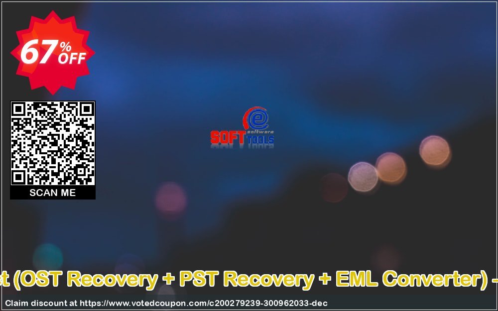 eSoftTools 3 Product, OST Recovery + PST Recovery + EML Converter - Technician Plan Coupon, discount Coupon code eSoftTools 3 Product (OST Recovery + PST Recovery + EML Converter) - Technician License. Promotion: eSoftTools 3 Product (OST Recovery + PST Recovery + EML Converter) - Technician License offer from eSoftTools Software