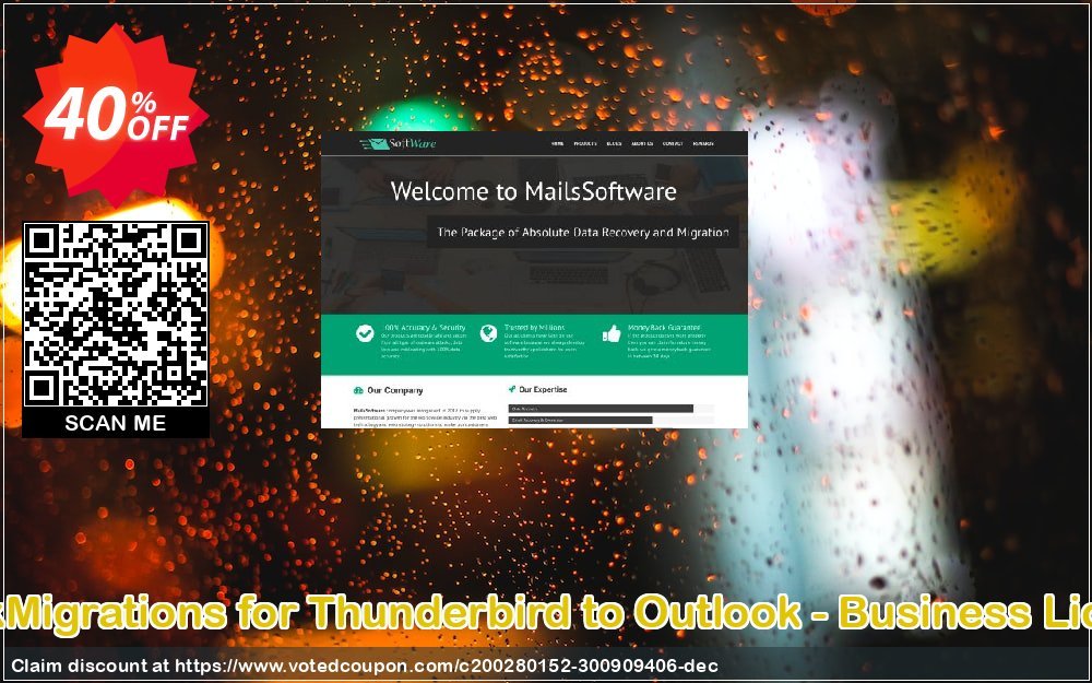 QuickMigrations for Thunderbird to Outlook - Business Plan Coupon Code Apr 2024, 40% OFF - VotedCoupon