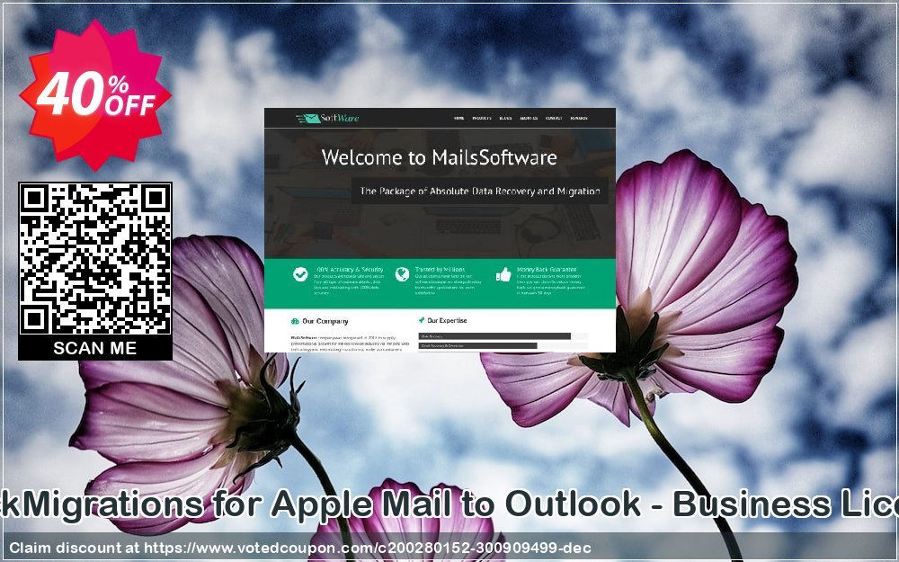 QuickMigrations for Apple Mail to Outlook - Business Plan Coupon, discount Coupon code QuickMigrations for Apple Mail to Outlook - Business License. Promotion: QuickMigrations for Apple Mail to Outlook - Business License offer from MailsSoftware